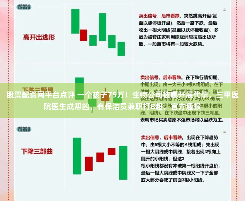 股票配资网平台点评 一个孩子75万！生物公司被曝开展代孕，三甲医院医生成帮凶，有保洁员兼职打B超，官方通报